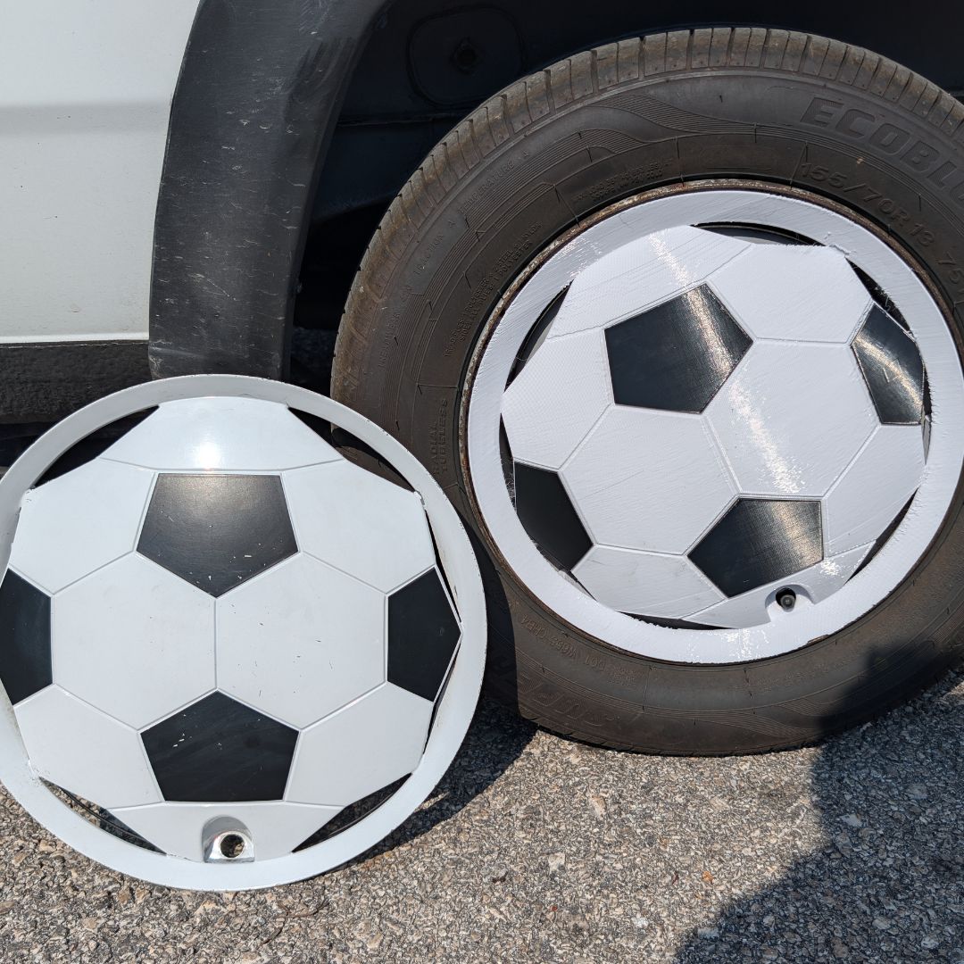 Copricerchi per Fiat Panda Mondiali Italia '90 – Replica Fedele agli Originali