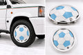 Copricerchi Fiat Panda Italia '90 – Biancoceleste Laziale | Panda da Tifoso