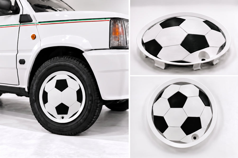 Copricerchi Fiat Panda Italia '90 – Bianconero Torino | Panda da Tifoso