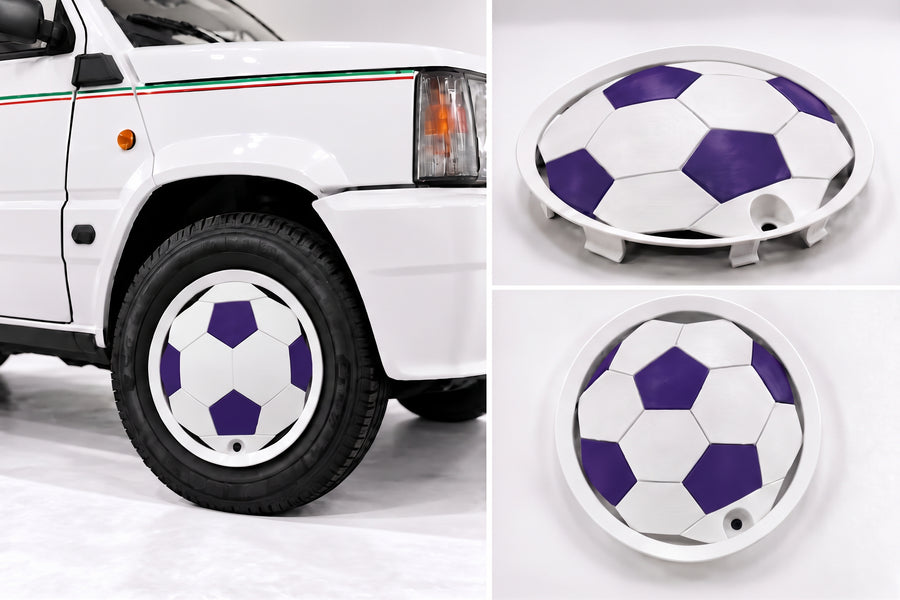 Copricerchi Fiat Panda Italia '90 – Viola Firenze | Panda da Tifoso