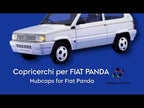 Copricerchi per Fiat Panda Mondiali Italia '90 – Replica Fedele agli Originali